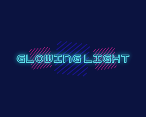 Neon Light Business logo design