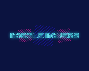 Neon Light Business logo design