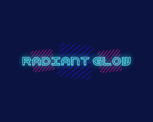 Neon Light Business logo design