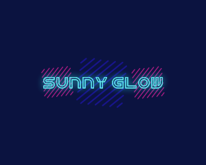 Neon Light Business logo design