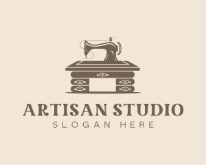 Artisan Sewing Machine logo design