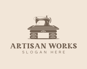 Artisan Sewing Machine logo design