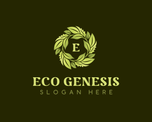 Botanical Eco Sustainable logo design