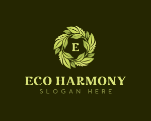 Botanical Eco Sustainable logo design