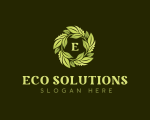 Botanical Eco Sustainable logo design