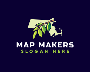 American Elm Massachusetts logo design