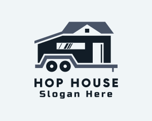 Miniature Trailer House logo design