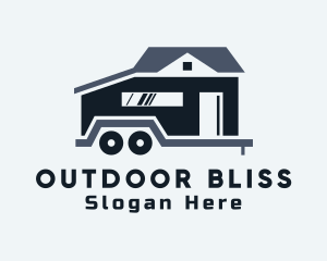 Miniature Trailer House logo design