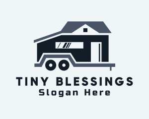 Miniature Trailer House logo design