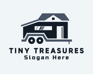 Miniature Trailer House logo design