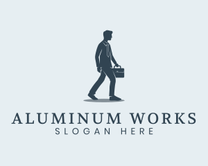 Professional Businessman Staff logo design