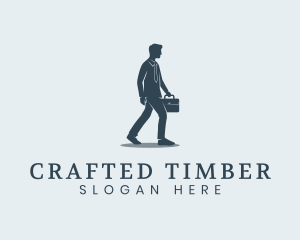 Professional Businessman Staff logo design