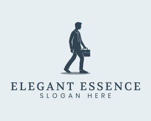 Professional Businessman Staff logo design