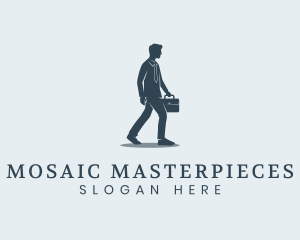 Professional Businessman Staff logo design