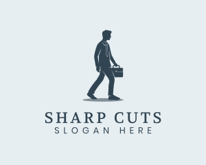 Professional Businessman Staff logo design