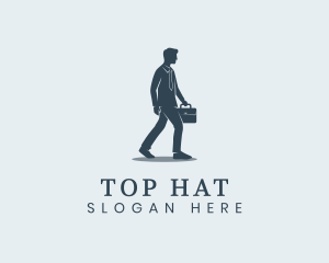 Professional Businessman Staff logo design