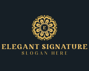 Flower Elegant Beauty logo design