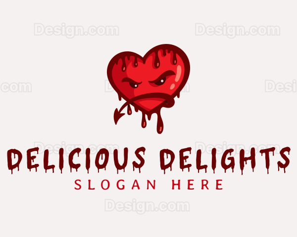 Bloody Demon Heart Logo