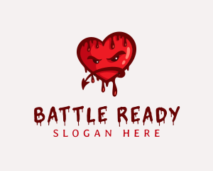 Bloody Demon Heart Logo