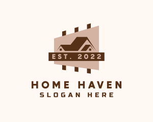 Residential Home Subdivision logo design