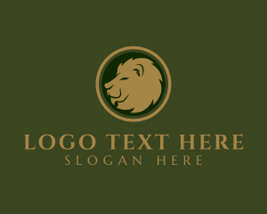 Mammal - Finance Lion Head logo design