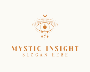 Eye Boho Mystic logo design