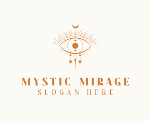 Eye Boho Mystic logo design