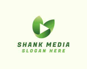 Nature Media Player logo design