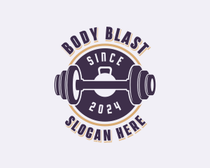 Gym Weights Bodybuilding logo