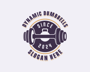 Gym Weights Bodybuilding logo