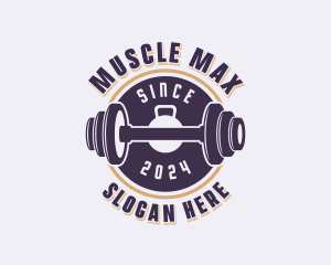 Gym Weights Bodybuilding logo