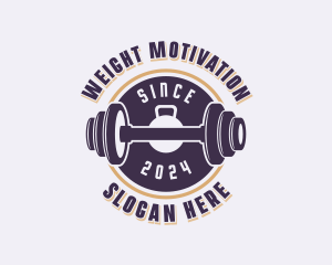 Gym Weights Bodybuilding logo