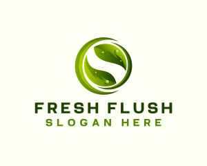 Environmental Plant Leaf logo design