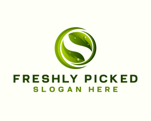 Environmental Plant Leaf logo design