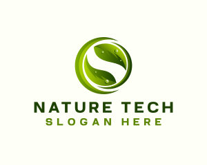 Environmental Plant Leaf logo design