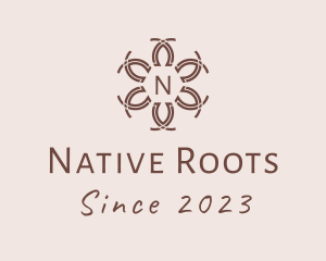 Native Tribal Aztec logo
