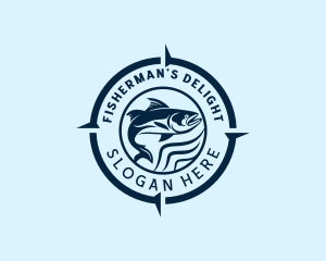 Fish Salmon Fishery logo