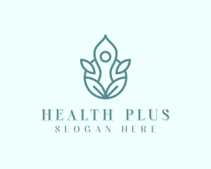 Health Meditation Zen logo design