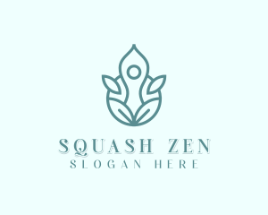 Health Meditation Zen logo design