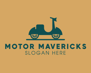 Vehicle Scooter Motorcycle logo design