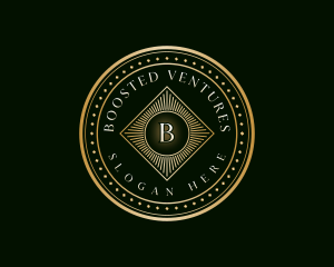 Luxury Finance Bank logo design