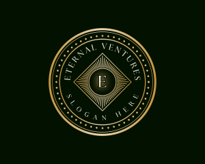 Luxury Finance Bank logo design