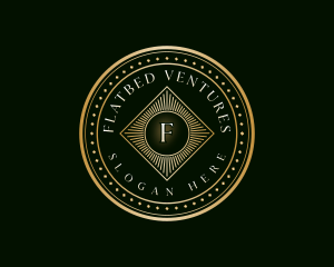 Luxury Finance Bank logo design