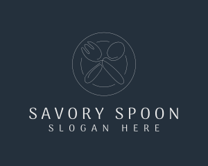 Spoon Fork Dining logo design