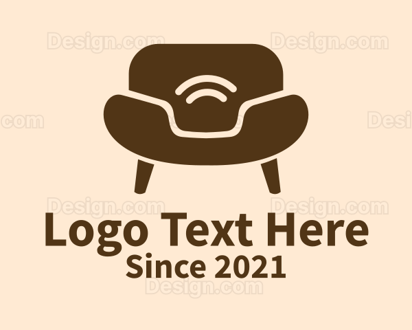 Sofa Telephone Signal Logo