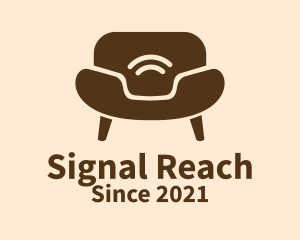 Sofa Telephone Signal logo design