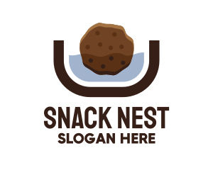 Chocolate Cookie Dip logo design