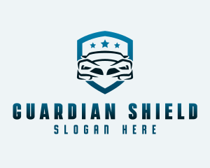 Sports Car Shield logo design