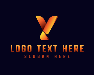 Creative Brand Letter Y logo