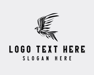 Flying Eagle Bird logo